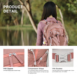 [M6504-35L]MOUNTAINTOP® 35L Women's Hiking Backpacks with Rain Cover