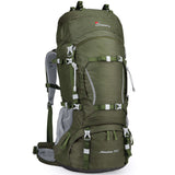 MOUNTAINTOP® 70L Internal Frame Backpack with Rain Cover - mountaintopoutdoor